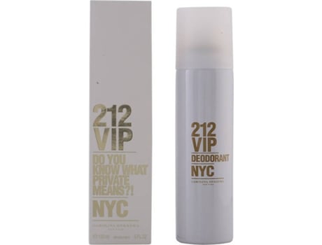 Desodorante CAROLINA HERRERA 212 Vip Spray (150 ml)