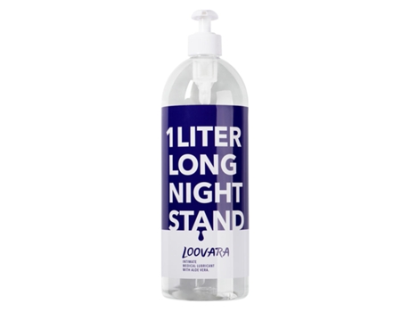 Lubricante Con Aloe Vera LOOVARA 1 Litro Long Night Stand (1000ml)