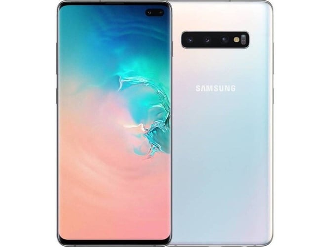 Smartphone SAMSUNG Galaxy S10+ (6.4'' - 8 GB - 128 GB - Branco Prisma)