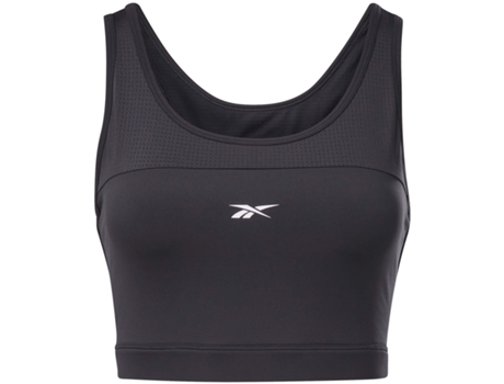 Sujetador de Mujer REEBOK Wor Mesh Negro (M)