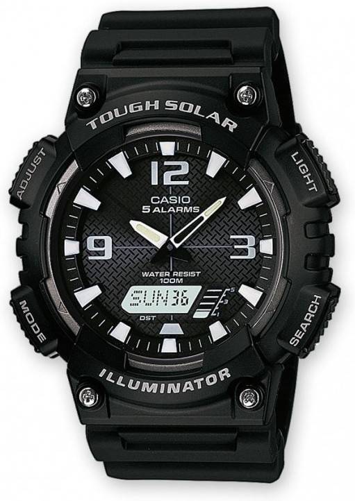 Reloj Digital CASIO Hombre (Goma - Negro)