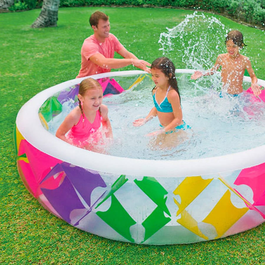 Piscina Hinchable INTEX (PVC - 229x229x56 cm - 772 L)