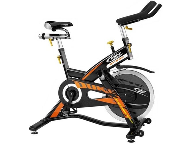 Bicicleta de Spinning BH FITNESS H920 (Naranja - 104x63x117cm - Volante: 20 kg - Hasta 150 kg)