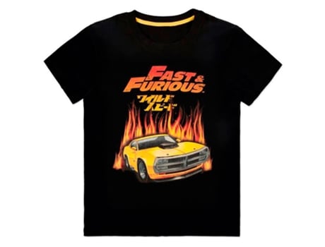 Camiseta Unisex DIFUZED Fast Furious Hot (2XL)