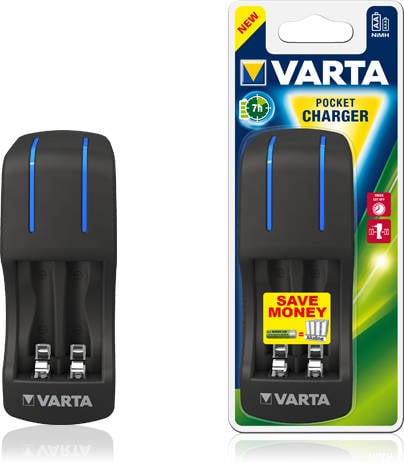 Cargador de baterías VARTA Pocket Charger 2100 mAh