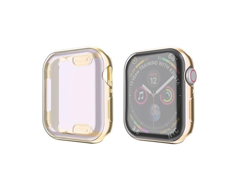 Carcasa de Reloj SLOWMOOSE para Apple (Dorado - 44 Mm Série 5 4)