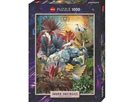 Puzzle 1000 Pcs Fauna Fantasies Elephantaisy (9 años)