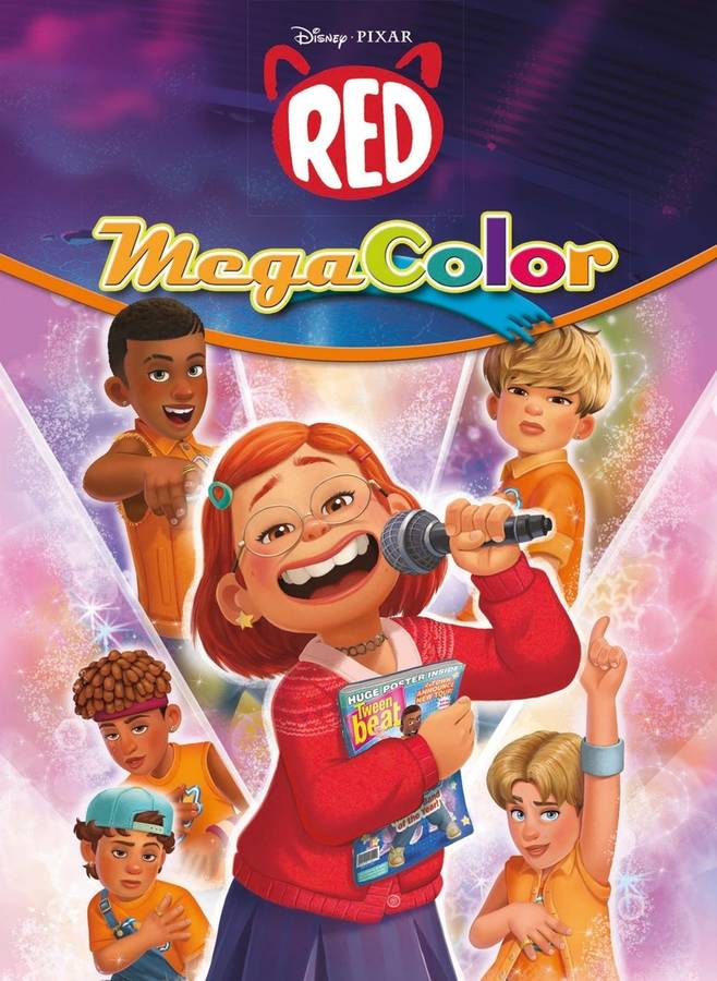 Libro Red. Megacolor de Disney (Español)