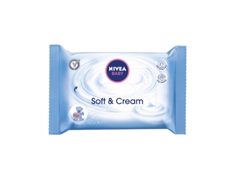 Nivea Baby Soft & Cream Wipes Toalhita de Bebé 63 Unidades