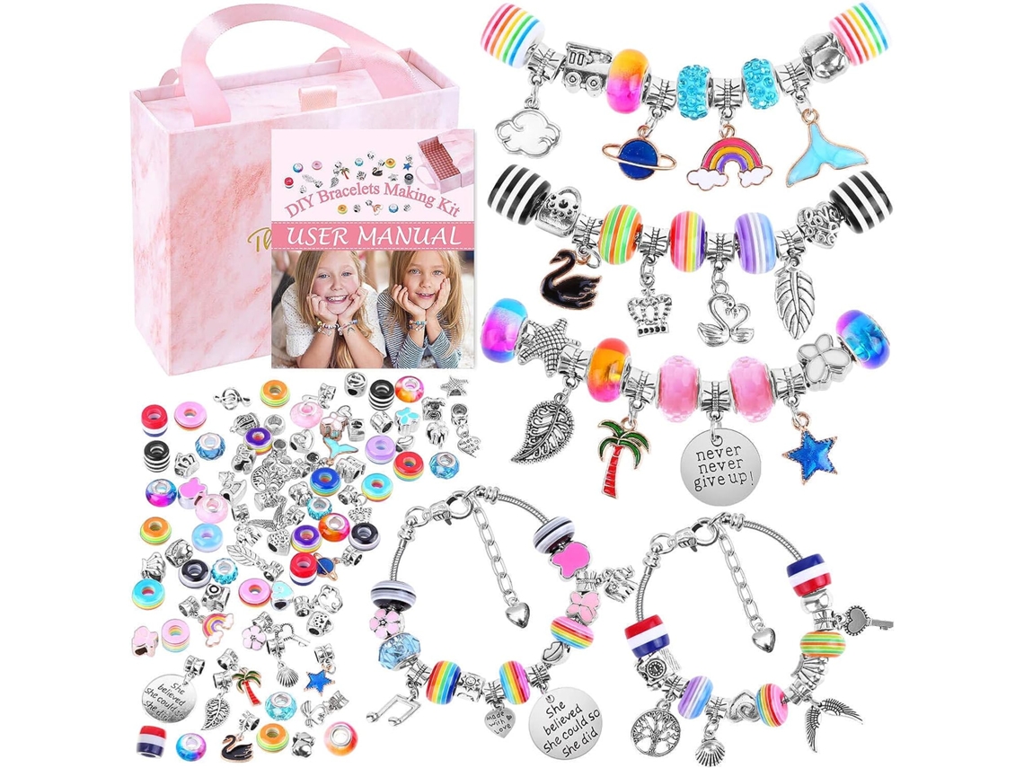 Kit Para Hacer Pulseras De La Amistad, Juguetes Para Hacer Joyas