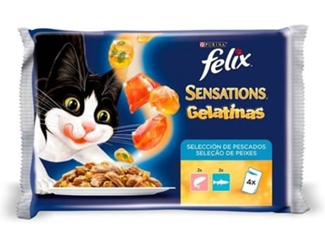 Pienso PURINA Felix Sensations Gelatina TrtEsp 4xr