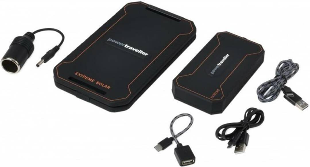 Powertraveller Extreme Cargadores y baterías unisex adulto negro talla painel solar portable extreme2 12000