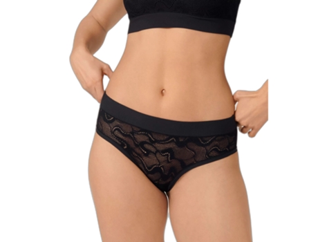 Calcinha de renda feminina sloggi go allround midi