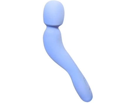 Vibrador DAME PRODUCTS Com Wand Periwinkle (Azul - Silicona - 10.5 cm)