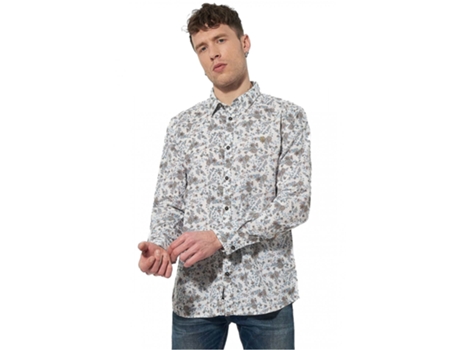 Camisa KAPORAL Lyocell Hombre (M - Blanco)