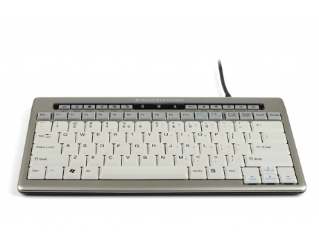 Teclado BAKKERELKHUIZEN S - Board 840 Compact (Inglés - Gris)