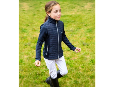 Chaqueta para Equitación PREMIER EQUINE (Niña - Azul - 5/6 Años)