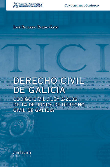 Libro Derecho Civil galicia jose ricardo pardo gato español