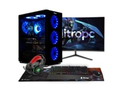 Portátil Gaming NITROPC Pack Diamond (Intel i7-12700KF - RTX 3060 12GB - RAM: 32GB - M.2 2TB - 27"