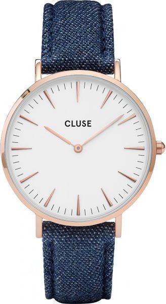 Reloj Cluse Mujer piel azul cl18025