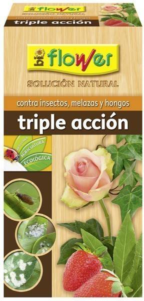 Bioflower Triple 100 ml concentrado contra insectos melaza y hongos herbicida