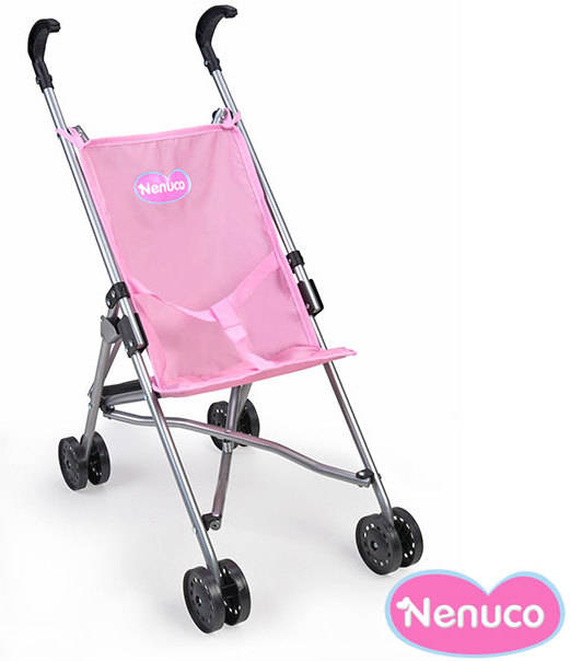 Carrito de Muñeca FAMOSA Sillita De Metal Color Rosa