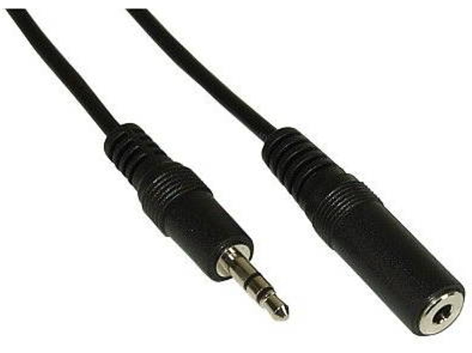 Cable de Audio INLINE (3 m - Negro)