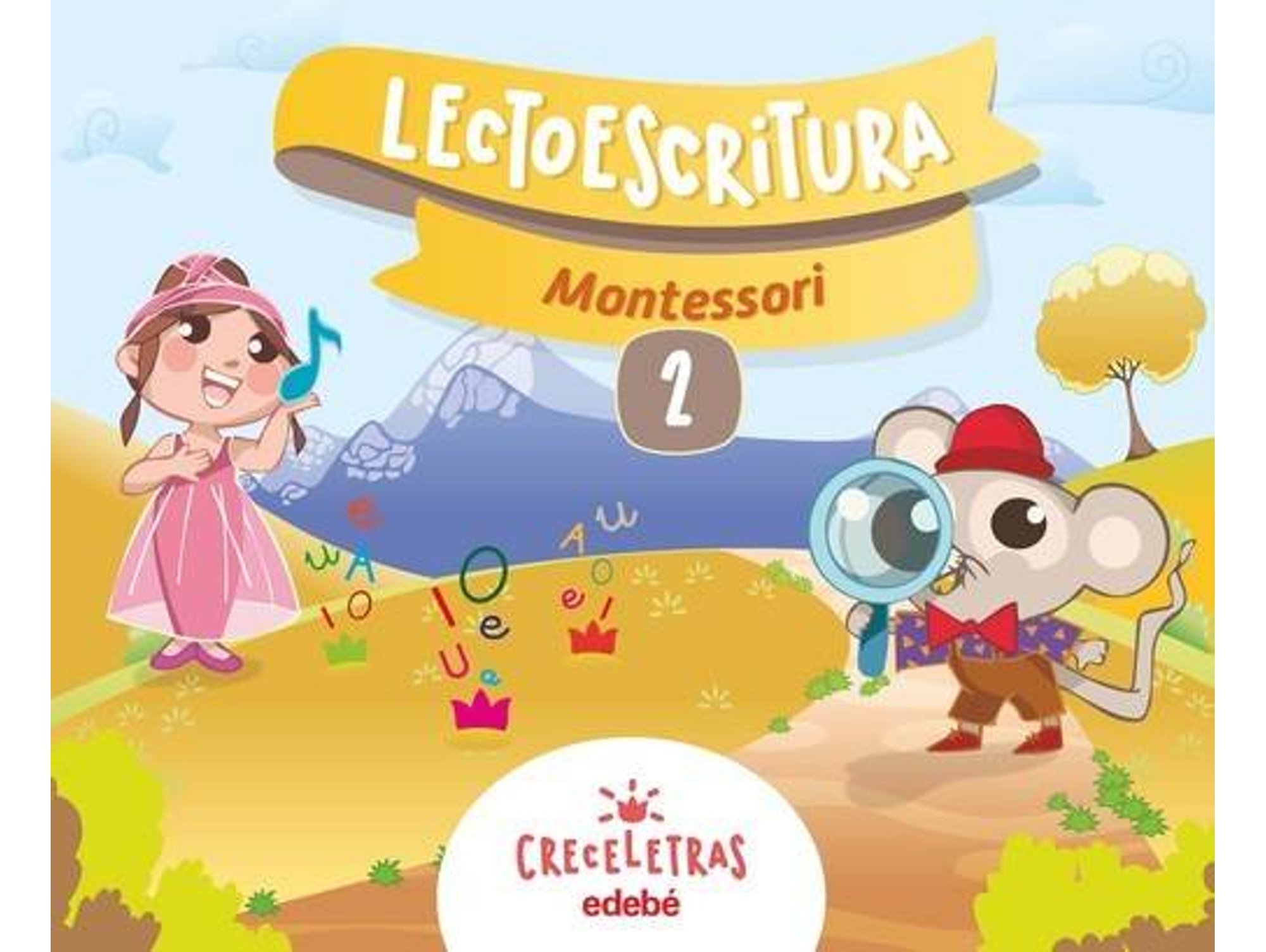 Libro Cuaderno Lectorescritura 2 Pauta Montessori de Varios Autores