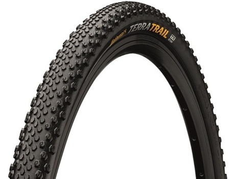 Cubierta CONTINENTAL Terra Trail Shieldwall Puregrip Tubeless Plegable Marron (28x1.35 cm - Negro)