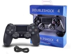 S/MARCA Mando compatible con PS4 DoubleShock 4 Negro