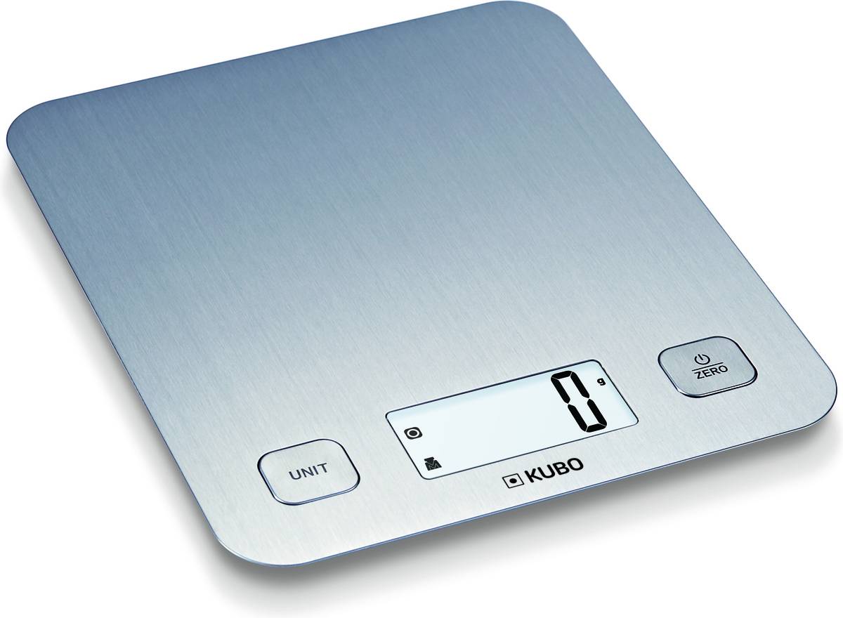 Kubo De Cocina digital pantalla lcd alta 5 kg batería incluida gris kbks8370 5kg 1g