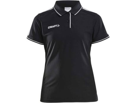 Polo de Mujer CRAFT Control Tenis Negro (M)