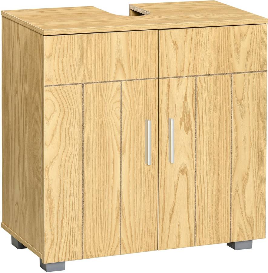 Muebles de Lavabo KLEANKIN 834-346 (Mdf - Marrón - 60 x 30 x 60cm)