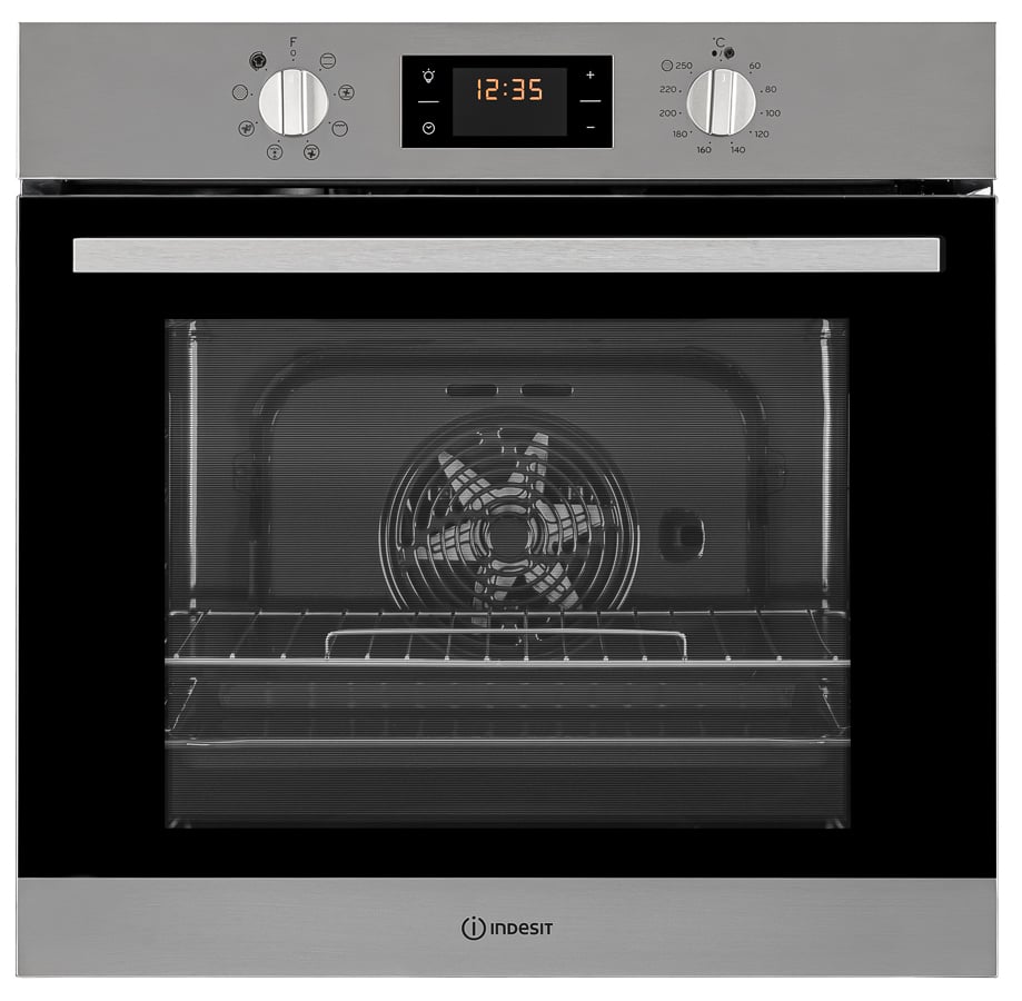 Horno INDESIT IFW 6540 P IX (66 L - 59.5 cm - Pirolítico - Inox)