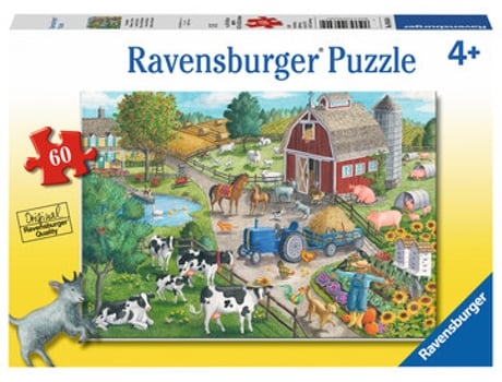 Puzzle RAVENSBURGER 09640 rompecabezas 60 pieza(s) Granja