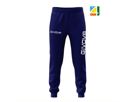 Pantalones de Chándal Unisex GIVOVA (M - Azul)