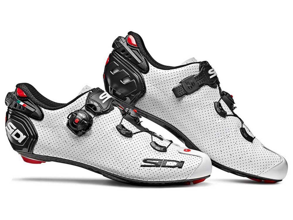 Zapatillas para Hombre SIDI Carretera Wire 2 Carbono Blanco para Ciclismo (EU 43)