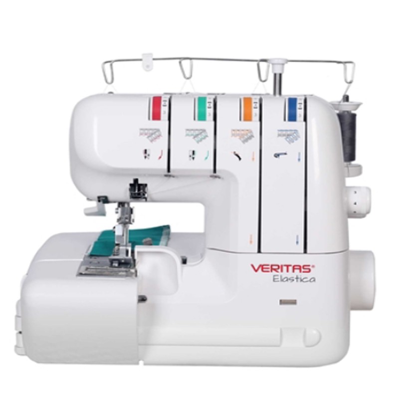 De Coser Veritas elastica overlock 4 hilos maquina blanca 32x28x28