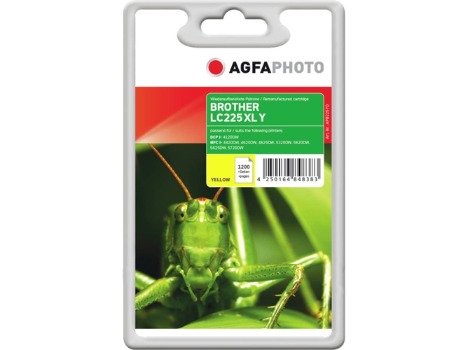 Cartuchos de tinta AGFAPHOTO APB225YD