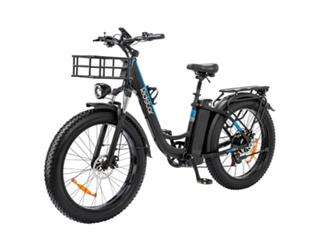 Bicicleta Eléctrica RIDSTAR MN26 750W 48V 20Ah 58km/h Shimano Freno de Disco Mecánico 7 Velocidades