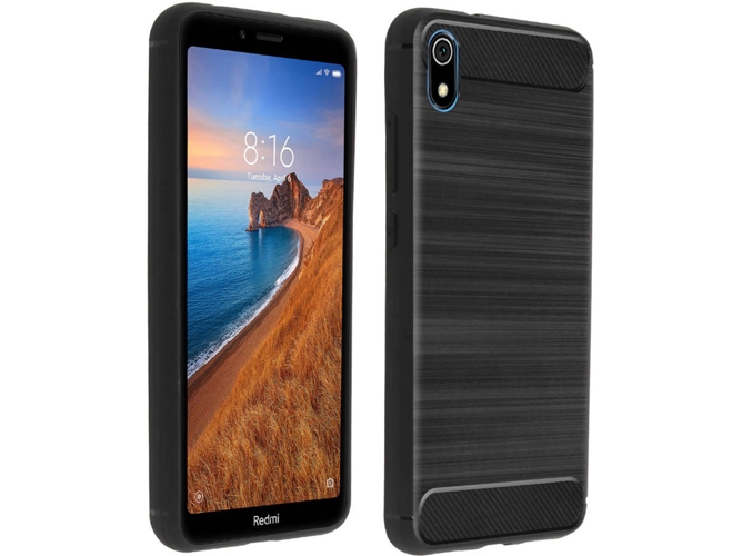 Carcasa Xiaomi Redmi 7A AVIZAR Silicona Negro