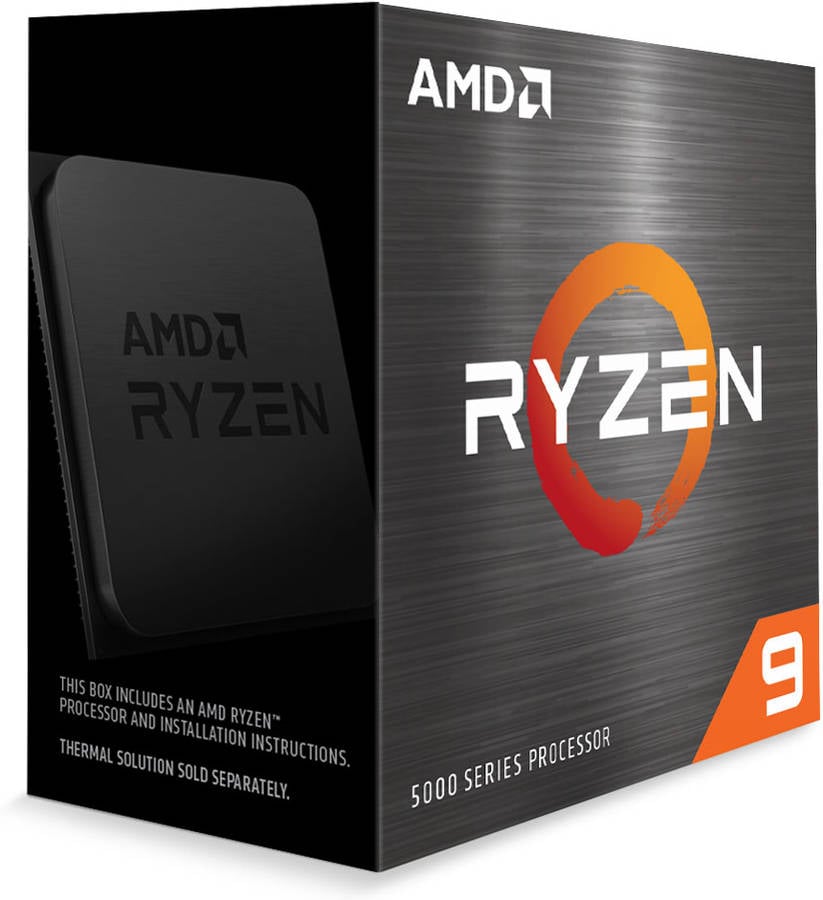 Procesador AMD Ryzen 9 5900X Box (Socket AM4 - Dodeca-Core - 3.7 GHz)