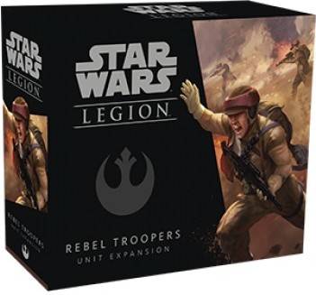 Fantasy Flight Games ffgswl05 star wars legion rebel troopers unit juego de mesa expansion edad 14