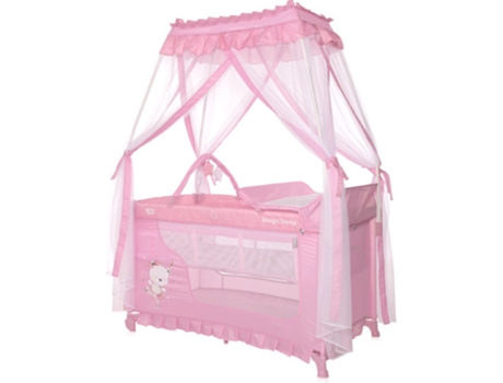 Cama de Viaje LORELLI Magic Sleep Mellow Rose Ballerina Bear