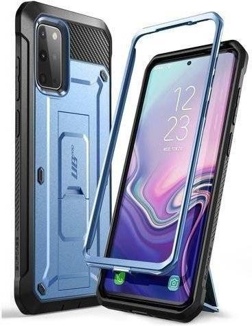 Supcase Funda Para galaxy s20 plus unicorn beetle antigolpes case con soporte pesado y clip de cinturon sin protector pantalla incorporado –azul samsung lmobile supunicorn