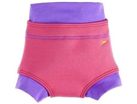 Pantalones Cortos - Traje de Baños bebé Unisex SPEEDO Cover Rosa para Natación (3 - 6 Meses)