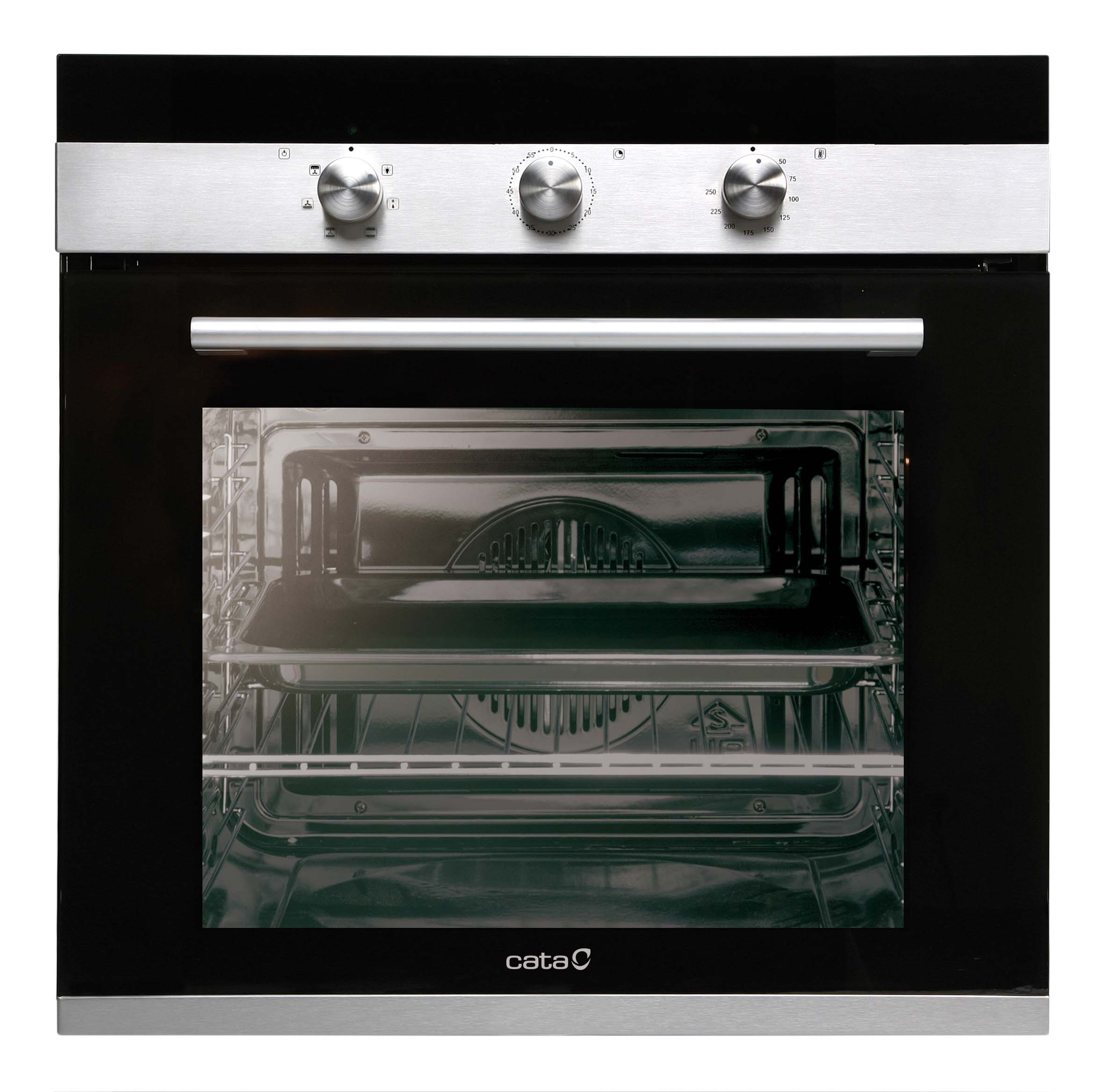 Horno CATA fondo reducido CM 760 AS BK (50 L - 59.5 cm - Negro)