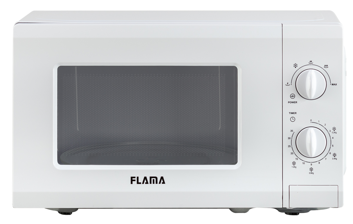 Microondas FLAMA 1817FL (20 L - Sin Grill - Blanco)