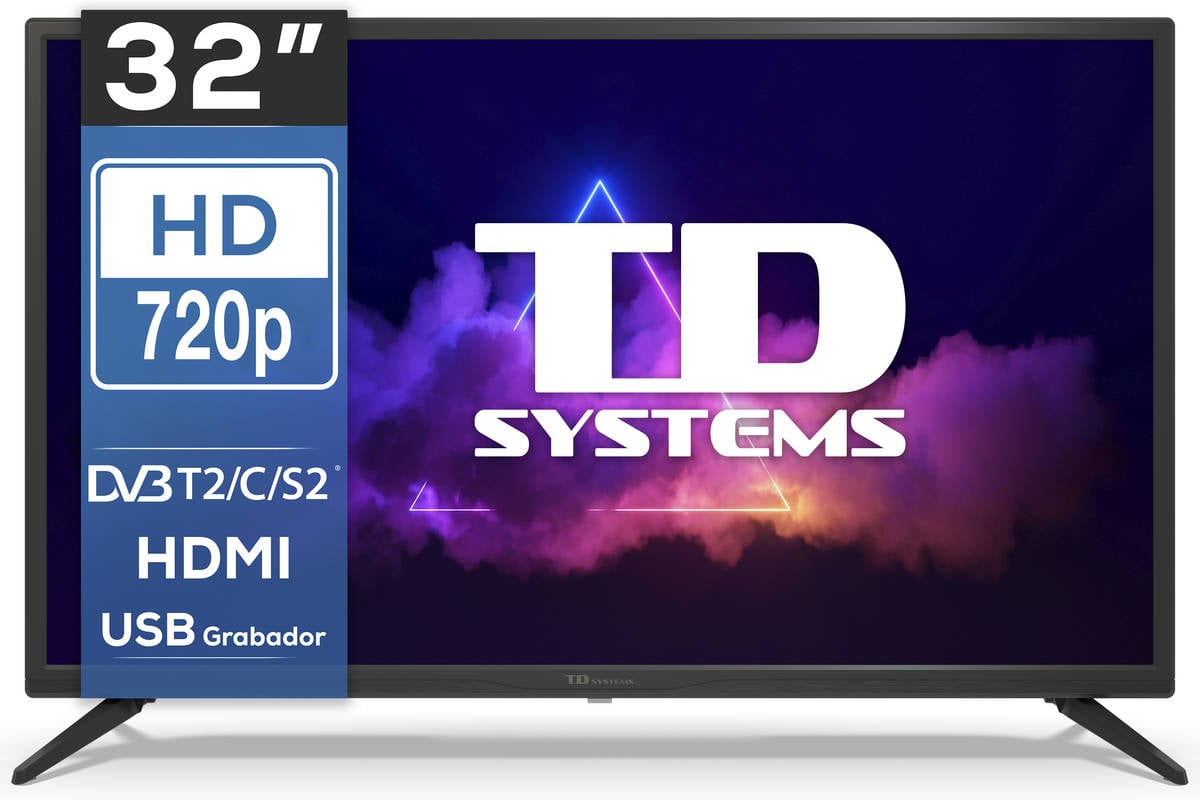 TV TD SYSTEM K32DLX14H (LED - 32'' - 81 cm - HD)