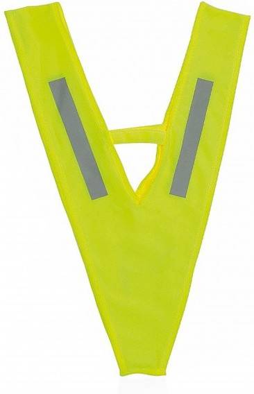 Infantil VITAL GYM Chalecos Reflectantes (0.44x0.28x0.15mm - Amarillo)